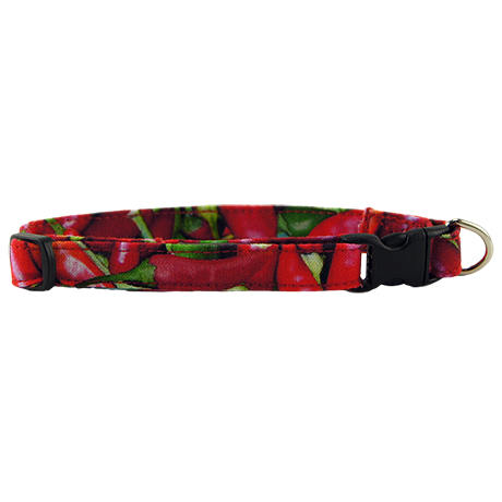 Chili-Peppers-Dog-Collar