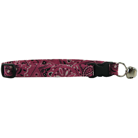 Pink Bandana Cat Collar