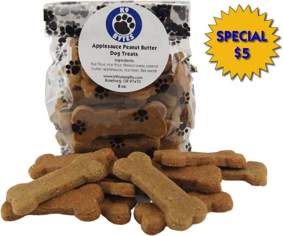 Applesauce Peanut Butter Dog Treats
