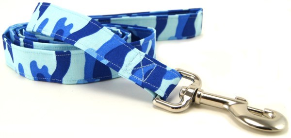 Blue Camo Dog Leash