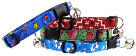 Handmade cat collars