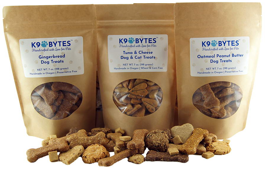 Homemade dog and cat treats