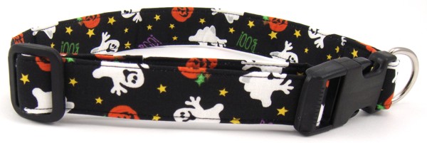 Happy Ghosts Dog Collar