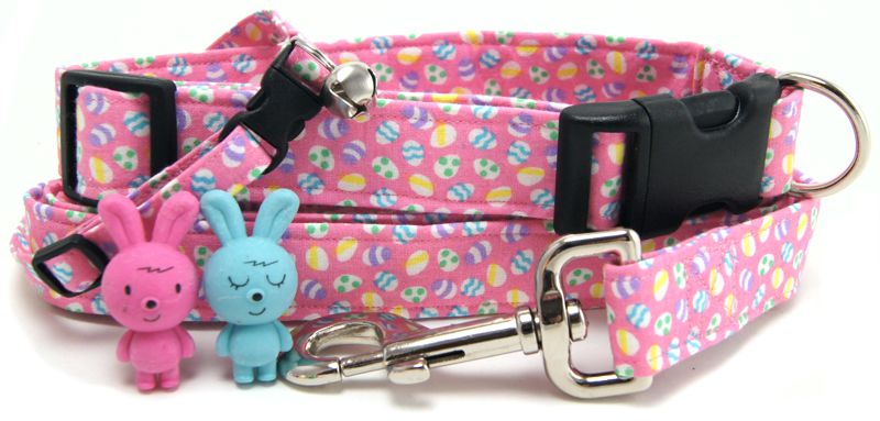 Mini Easter Eggs Dog Collars - Dog Leashes - Cat Collars