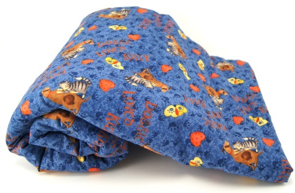 Dog Loves Cat Pet Blanket