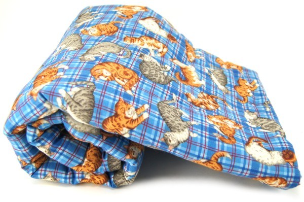 Plaid Cats Pet Blanket