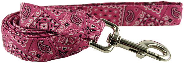 Pink Bandana Dog Leash