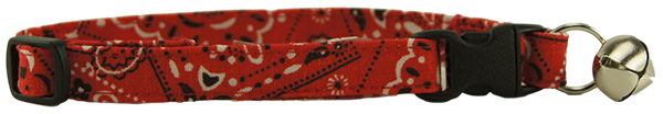 Red Bandana Cat Collar