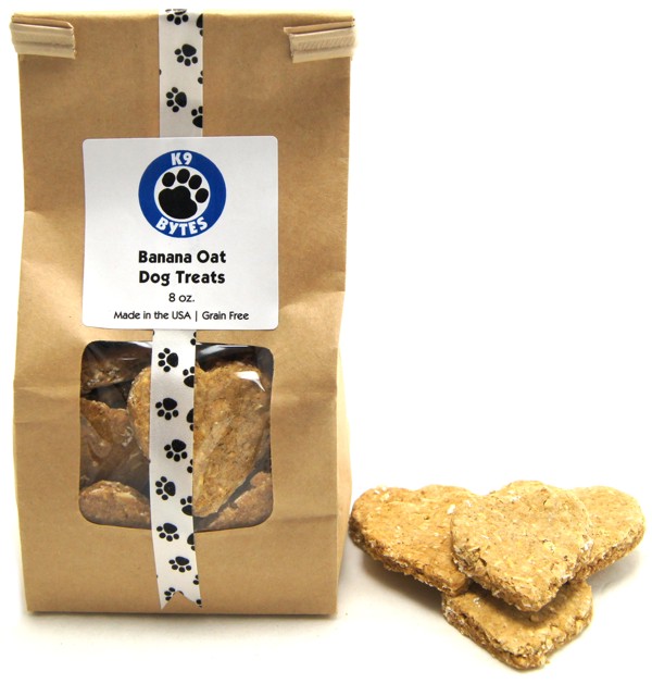 Homemade Banana Oat Dog Treats