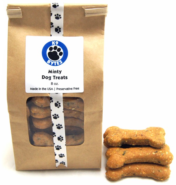Homemade Minty Dog Treats