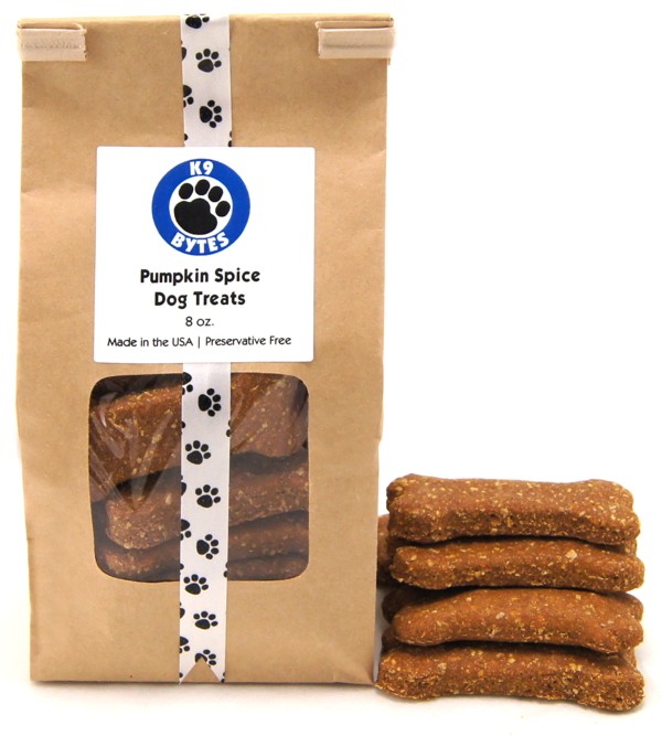 Homemade Pumpkin Spice Dog Treats