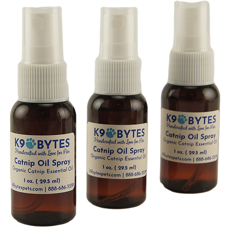 3 Organic Catnip Oil Rejuvenator Spray