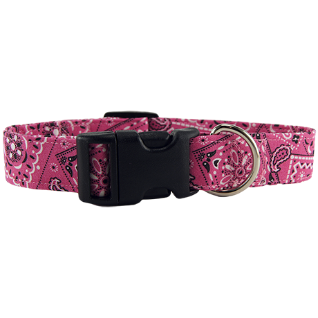 Pink-Bandana-Dog-Collar