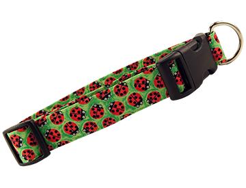 Lady Bugs Dog Collars