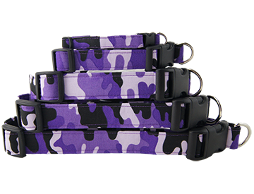 Purple-Camouflage-Dog-Collars