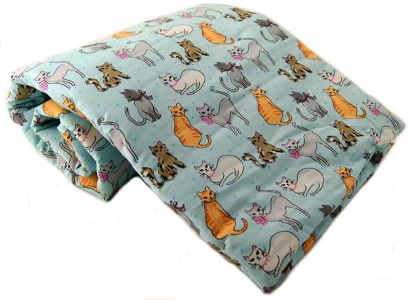 Pretty on Blue Pet Blanket