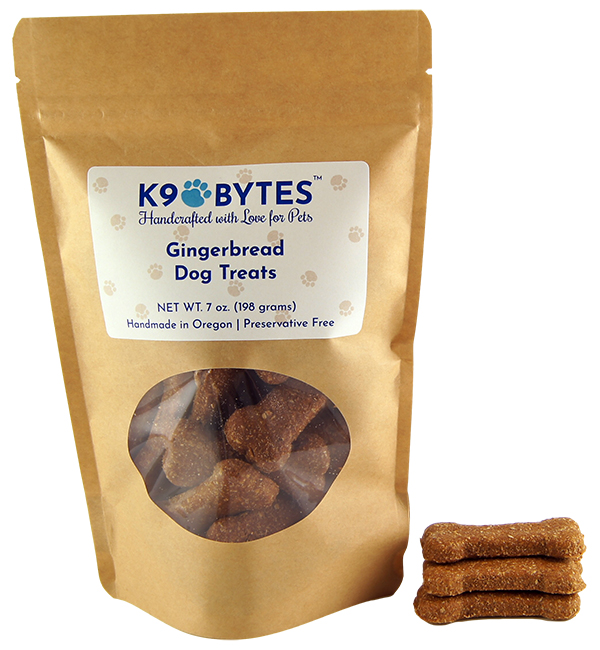 Homemade Gingerbread Dog Treats