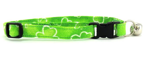 St. Patrick's Day Cat Collars